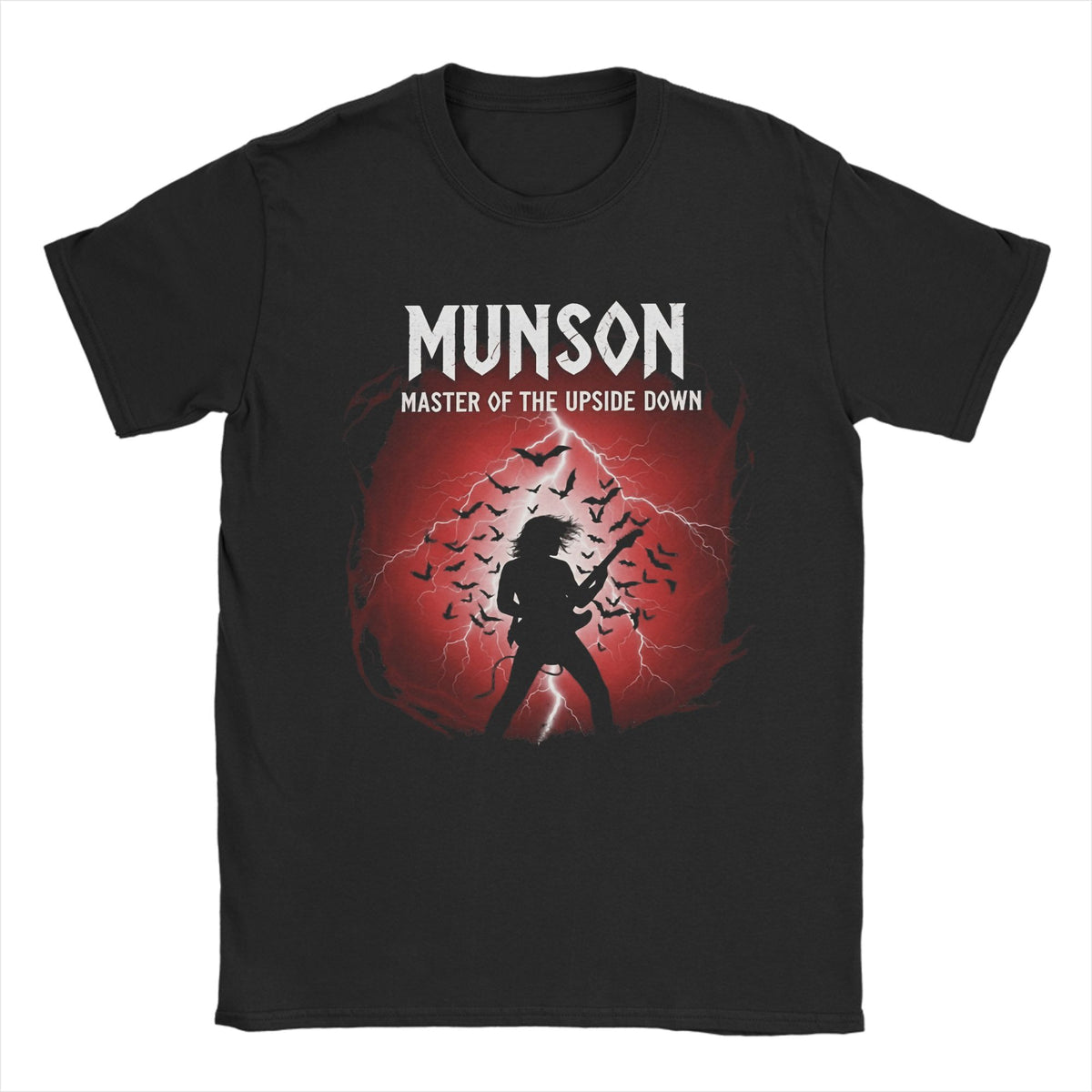 T-shirt homme Stranger Things Munson Master of the Upside Down vu de face