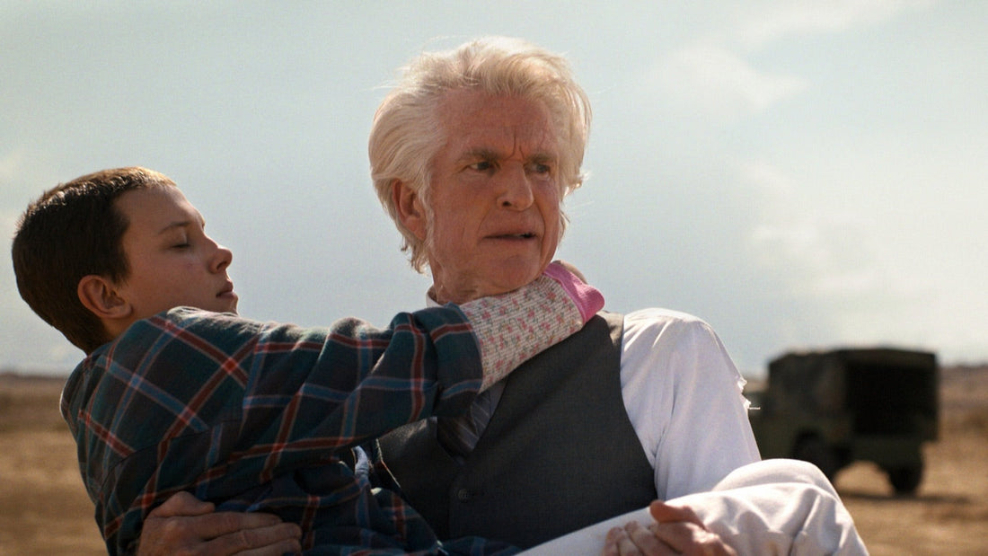 Once y Martin Brenner en el desierto de Nevada, Stranger Things temporada 4 episodio 8