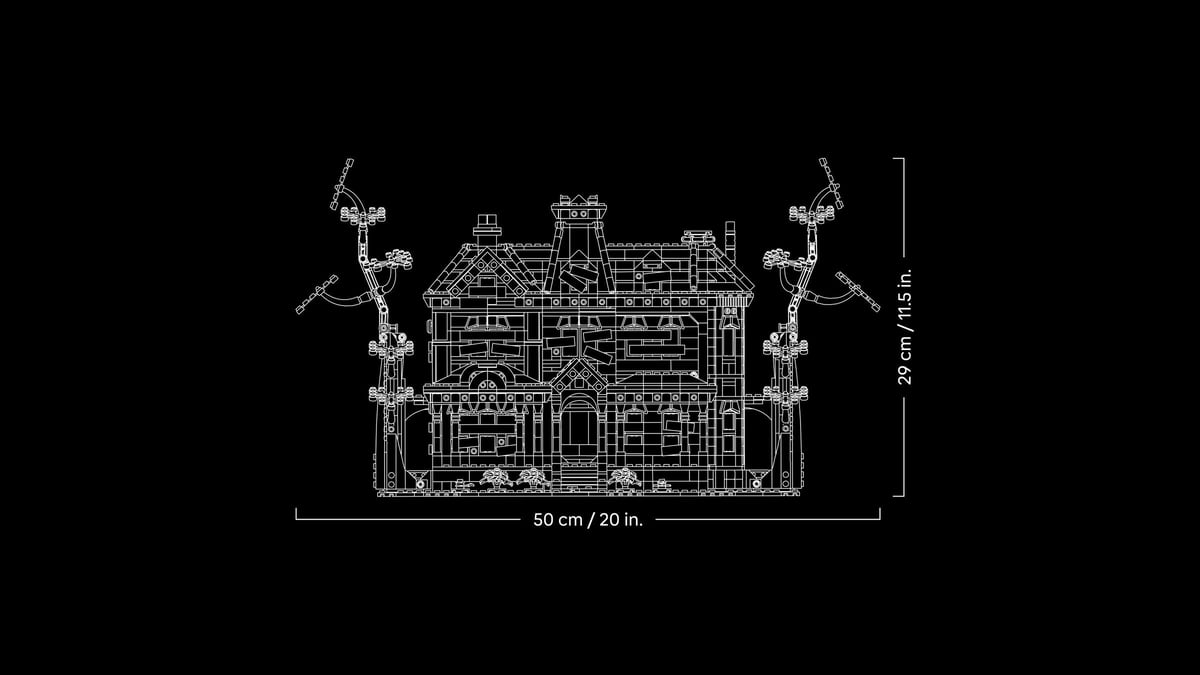 Set LEGO Stranger Things la Maison Creel 11370 (2593 pièces) – visuel 6