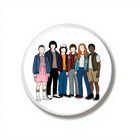 Chapa 44 mm Stranger Things la pandilla dibujada