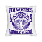 Funda de cojín Stranger Things Hawkins Middle School tigre