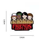 Pin Stranger Things la pandilla de Hawkins