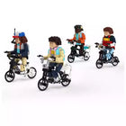 La pandilla en bici Stranger Things para construir 677 piezas