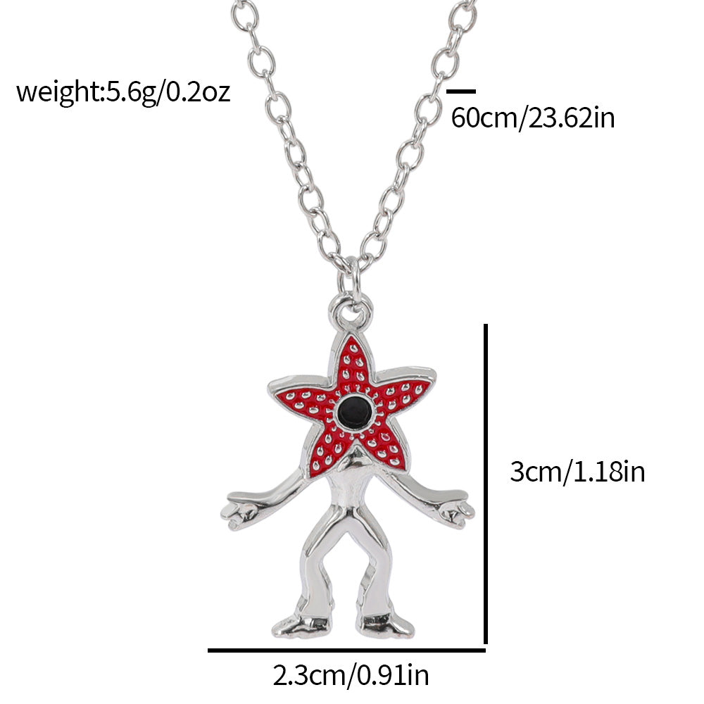 Collier Stranger Things petit Demogorgon – visuel 4