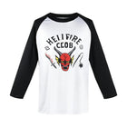 Camiseta de hombre manga larga Stranger Things Hellfire Club