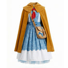 Vestido azul y capa cosplay Holly Wheeler Stranger Things temporada 5 infantil
