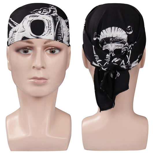 Bandana Stranger Things d'Eddie Munson vu de face