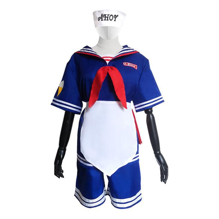 Uniforme Scoops Ahoy Stranger Things para niña, vista frontal