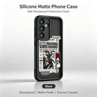 Funda Samsung Galaxy A de silicona Stranger Things periódico Hawkins Post
