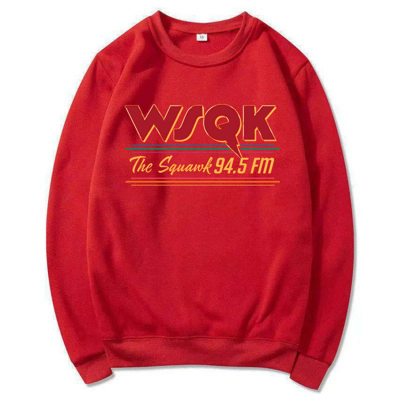 Sweat Stranger Things WSQK The Squawk – coloris Rouge