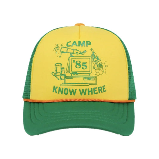 Casquette Stranger Things Camp Know Where vu de face