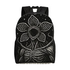 Mochila Stranger Things Demogorgon boceto negro y blanco