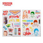 Láminas de pegatinas Stranger Things temporada 2 Mad Max