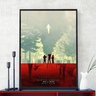 Póster Stranger Things el bosque de Hawkins