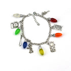 Pulsera Stranger Things bombillas y objetos de Hawkins
