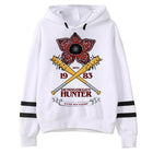 Sudadera blanca Stranger Things Demogorgon Hunter 1983