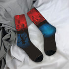 Calcetines Stranger Things Hawkins invertido