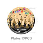 Platos kraft Stranger Things 18 cm (pack de 10)