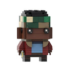 Figura cabezona para construir Stranger Things Lucas Sinclair