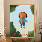 Póster adhesivo Stranger Things Max flota en el cielo