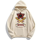 Sudadera beige Stranger Things Demogorgon Hunter since 1983