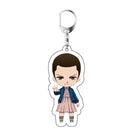 Llavero chibi Stranger Things Once con vestido rosa
