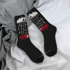 Calcetines Stranger Things pared alfabeto