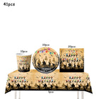 Kit de cumpleaños Stranger Things kraft 41 piezas