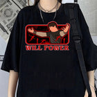 Camiseta de mujer oversize Stranger Things Will Power