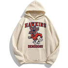 Sudadera beige Stranger Things Hawkins Demodogs