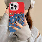 Funda iPhone mate Stranger Things la pandilla dibujada