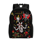 Mochila Stranger Things Hellfire Club esqueletos