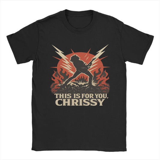 T-shirt homme Stranger Things This Is for You Chrissy vu de face