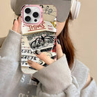 Funda iPhone mate Stranger Things boceto del Mundo del Revés