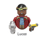 Minifigura para construir Stranger Things Lucas Sinclair