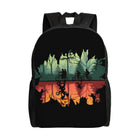 Mochila Stranger Things Hawkins del revés bicis