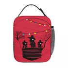 Bolsa térmica Stranger Things bicis bajo la guirnalda
