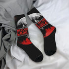 Calcetines Stranger Things Welcome to the Upside Down negros