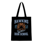Tote bag Stranger Things Hawkins High School tigre negro