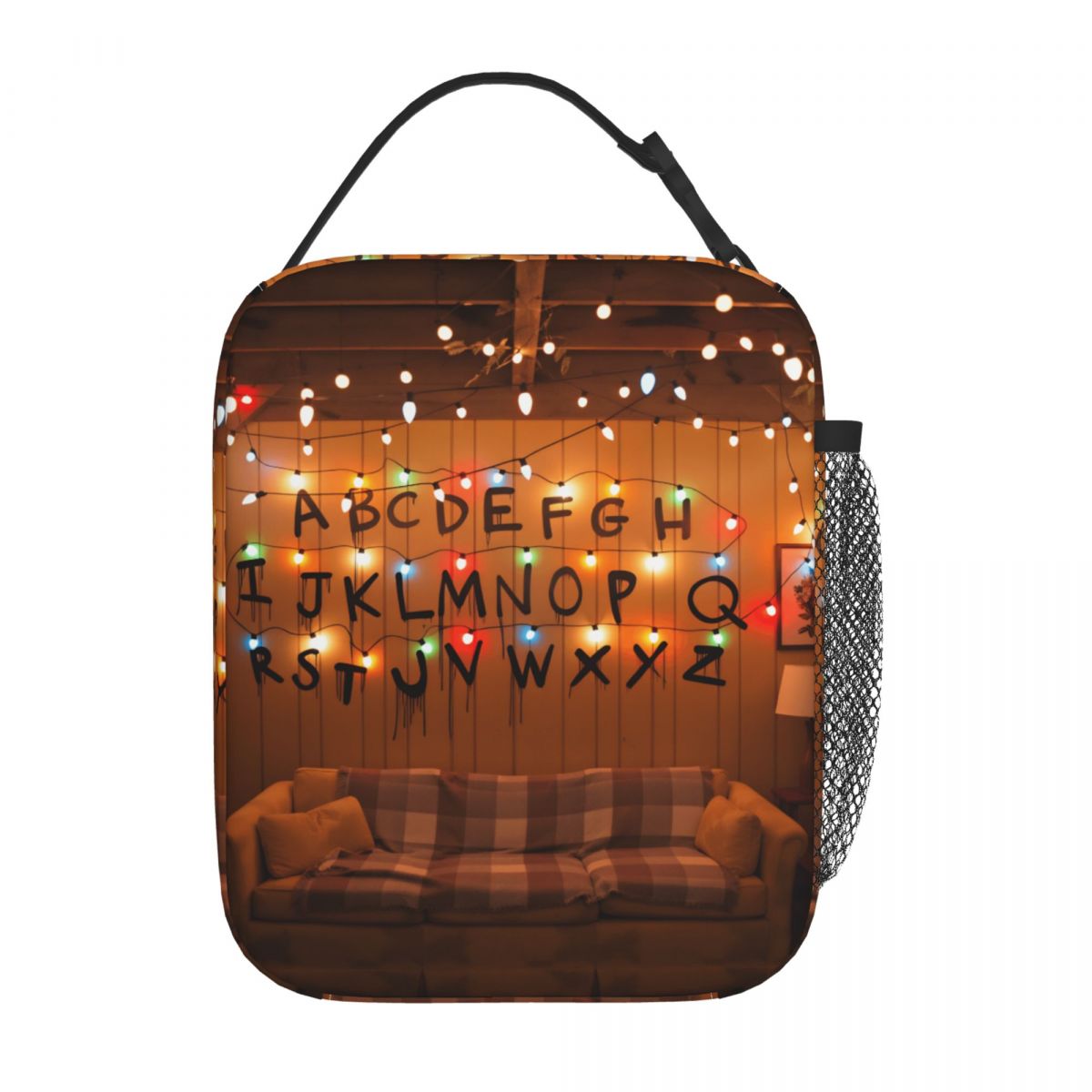 Sac isotherme Stranger Things salon de Joyce vu de face