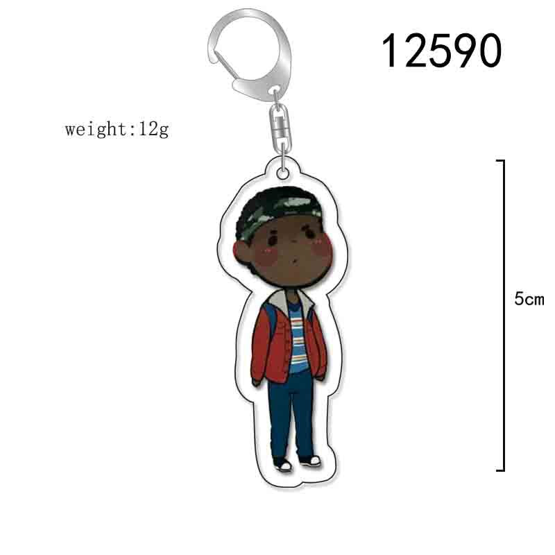 Porte-clés chibi Stranger Things Lucas Sinclair vu de face