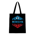 Tote bag Stranger Things Hawkins azul Demogorgon