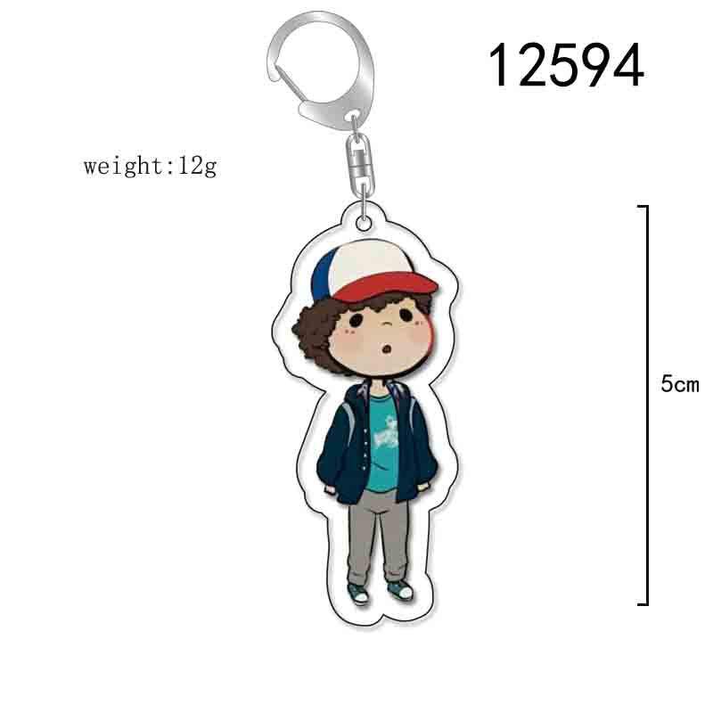 Porte-clés chibi Stranger Things Dustin Henderson casquette vu de face
