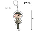 Llavero chibi Stranger Things Jim Hopper de uniforme