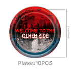 Platos Stranger Things Welcome to the Other Side 23 cm (pack de 10)