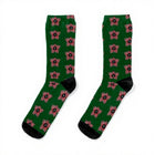 Calcetines Stranger Things motivo Demogorgon verde