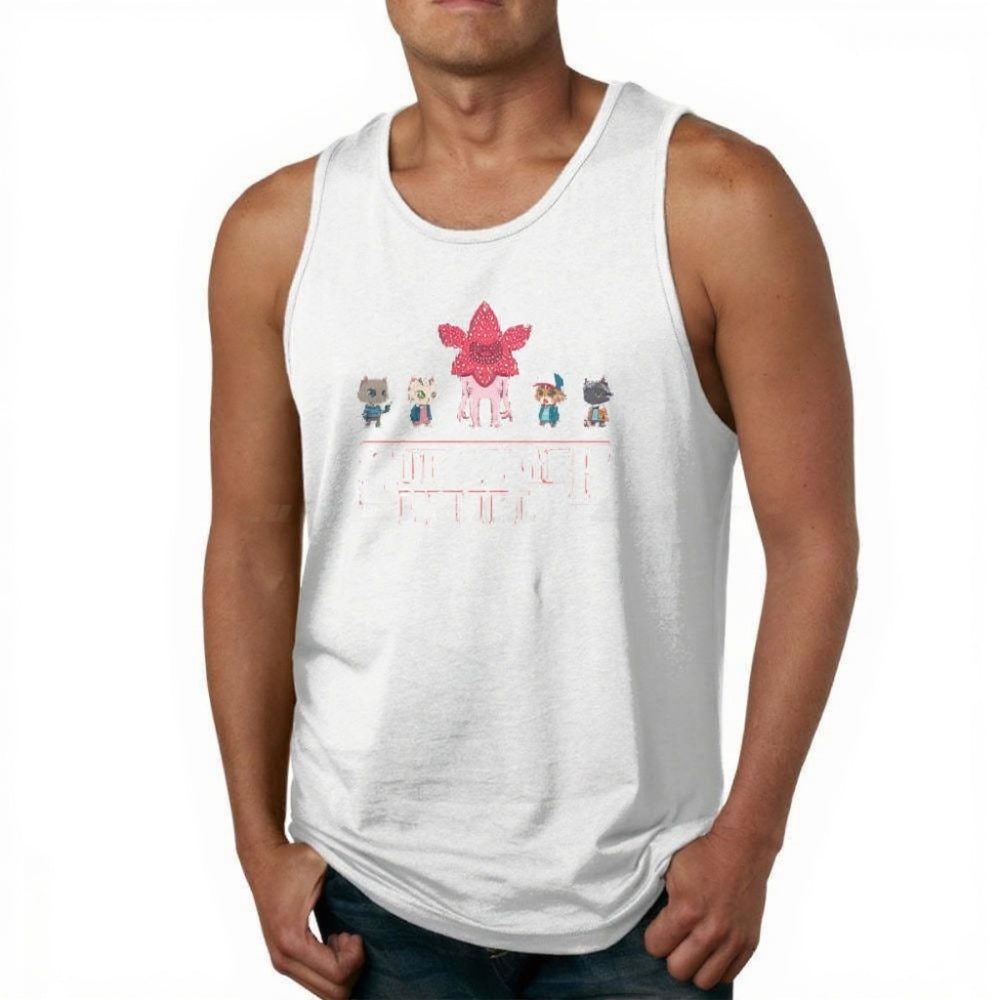 Débardeur Stranger Things Stranger Kittens – coloris Blanc