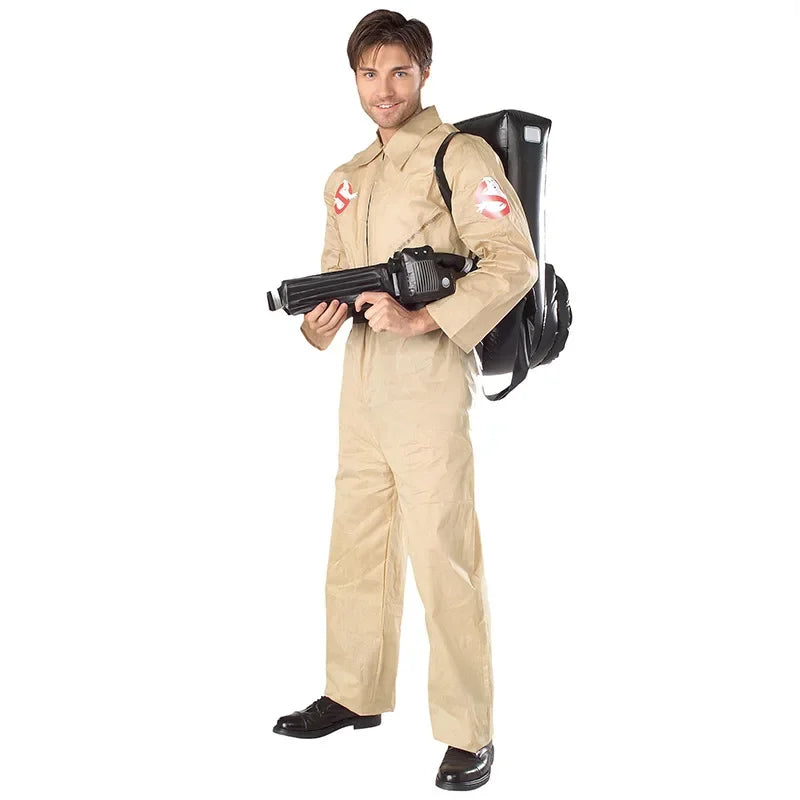 Disfraz de Cazafantasmas Stranger Things temporada 2 de adulto con mochila pack de protones