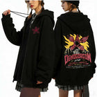 Sudadera con cremallera y capucha Stranger Things Demogorgon Live 1987