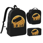 Mochila escolar Stranger Things la luna de gofres (3 piezas)